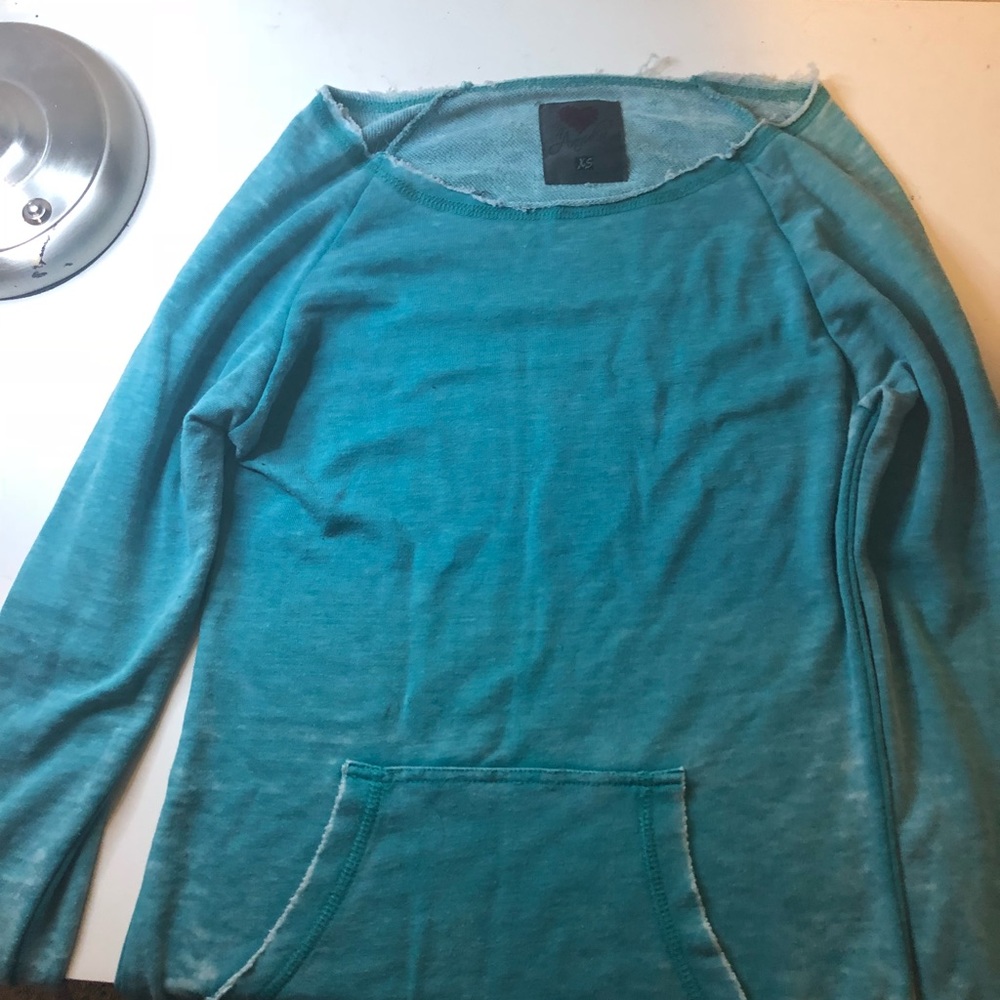 Light wash blue sweater
